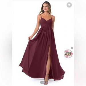 Azazie Alia Dress NWT Cabarnet size A4